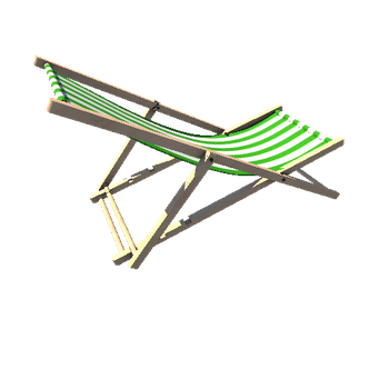 DeckChair_Low_Green