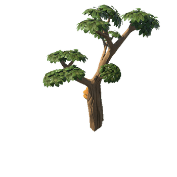 TREE2 PBR stylized forest