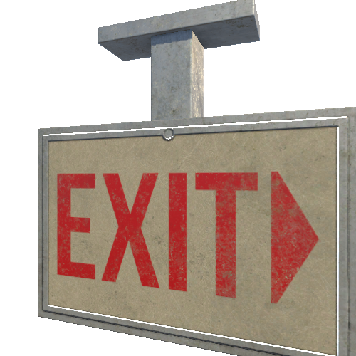 Sign_Exit2Sided