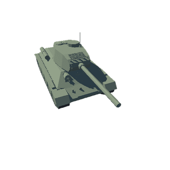 T34-85 10 Low-Poly Tanks