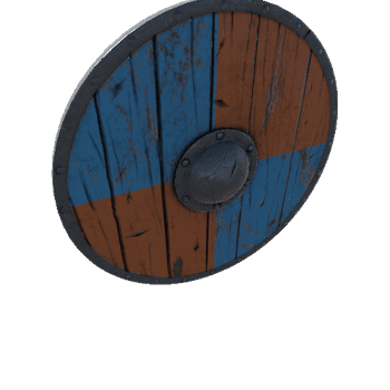 Prefab_roundShield_blueOrange_pattern01