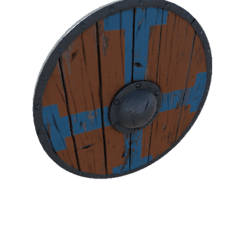 Prefab_roundShield_blueOrange_pattern03