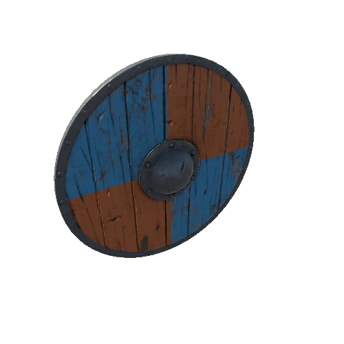 Prefab_RoundShield_blueOrange_pattern01