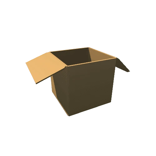 box_cardboard_large_square_open_flaps