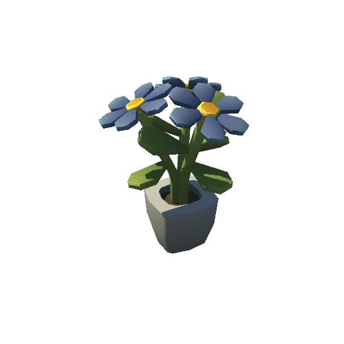 flower_bunch_blue_pot