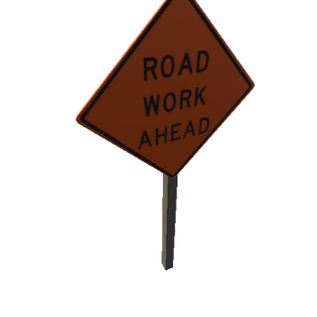 RoadWorkAheadSign