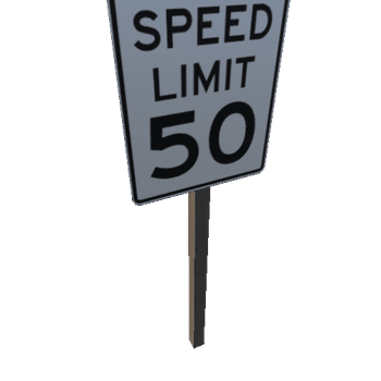 SpeedLimit50Sign