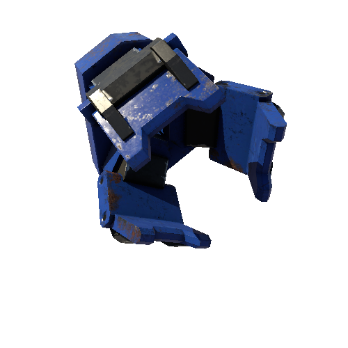 AssaultMechDreadnoughtHandRightBlue