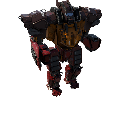 HeavyMechFalconRed