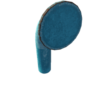 Pipe_Middle_Blue_Old_AngleСut_0_4m_90Degrees
