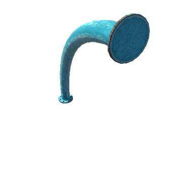 Pipe_Middle_Blue_Old_Arc_1m