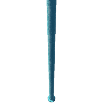 Pipe_Middle_Blue_Old_Line_2m