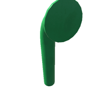 Pipe_Middle_Green_New_AngleСut_0_6m_90Degrees