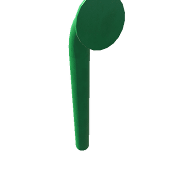 Pipe_Middle_Green_New_AngleСut_0_9m_90Degrees