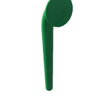 Pipe_Middle_Green_New_AngleСut_1m_90Degrees