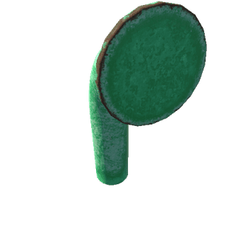 Pipe_Middle_Green_Old_AngleСut_0_4m_90Degrees