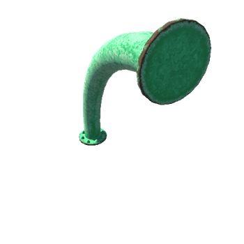 Pipe_Middle_Green_Old_Arc_0_7m