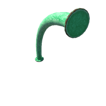 Pipe_Middle_Green_Old_Arc_1m