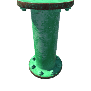 Pipe_Middle_Green_Old_Line_0_3m