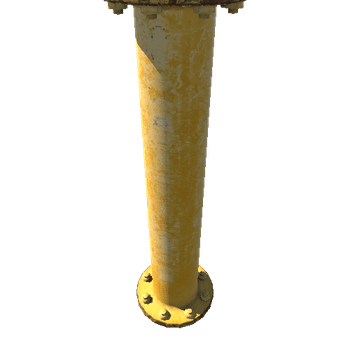 Pipe_Middle_Yellow_Old_Line_0_6m