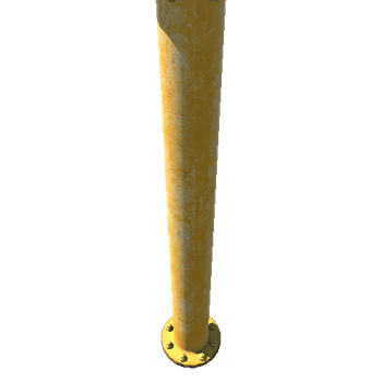 Pipe_Middle_Yellow_Old_Line_0_9m
