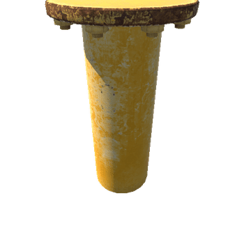 Pipe_Middle_Yellow_Old_LineСut_0_3m