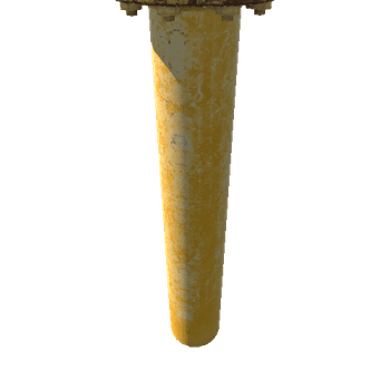 Pipe_Middle_Yellow_Old_LineСut_0_6m