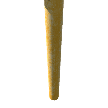 Pipe_Middle_Yellow_Old_LineСut_0_9m