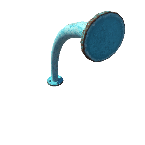 Pipe_Small_Blue_Old_Arc_0_5m