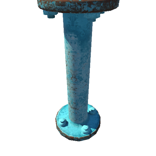 Pipe_Small_Blue_Old_Line_0_3m