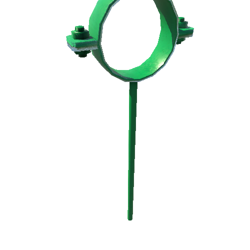 Pipe_Small_Green_New_Clamp_0_2m