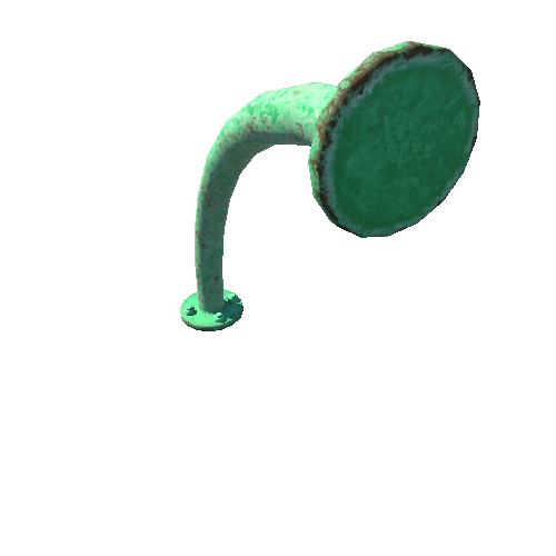 Pipe_Small_Green_Old_Arc_0_5m