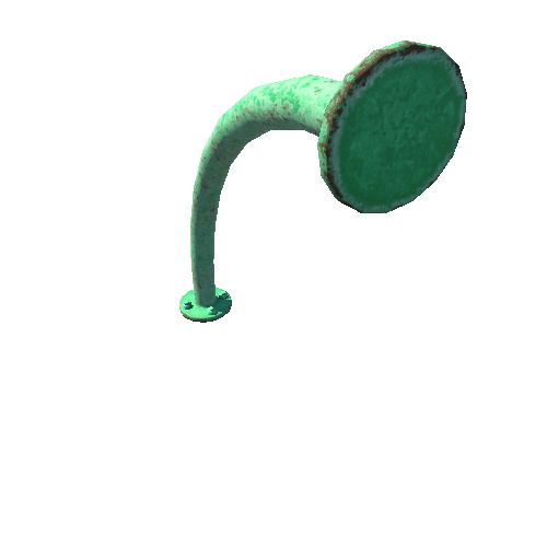 Pipe_Small_Green_Old_Arc_0_6m