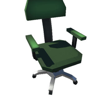 Chair_DeskChair_Green