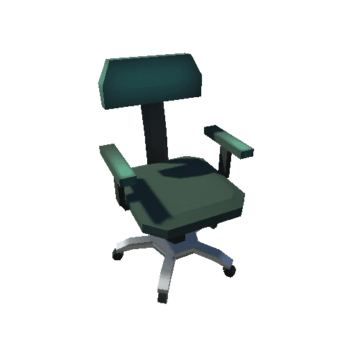 Chair_DeskChair_Turquoise