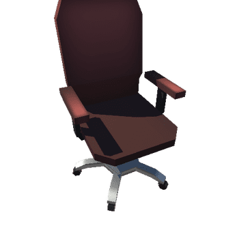 Chair_Office_Red