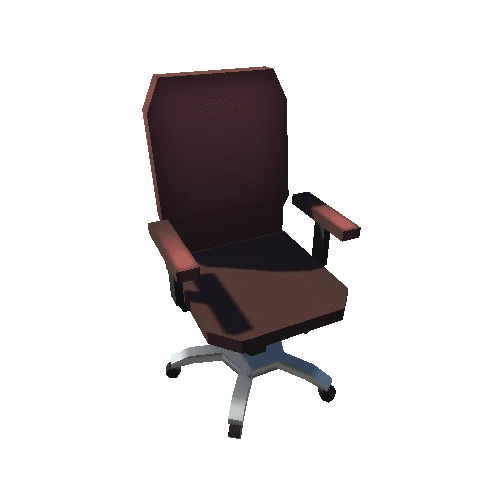 Chair_Office_Red
