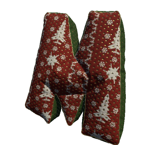 M_Christmas_Pillow