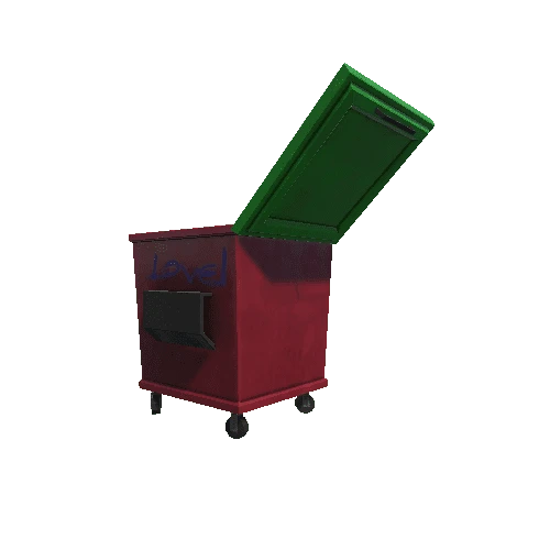 DumpsterBoxRed