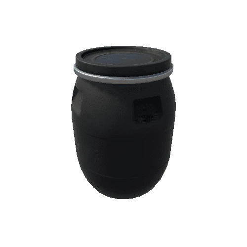 PlasticBarrel_Black