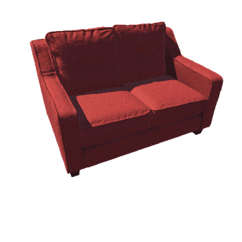 Prefab_Loveseat_red