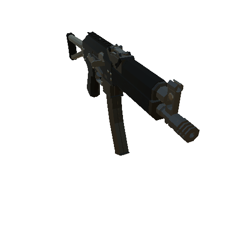 SMG_00 PolyGun Modern SMG Pack