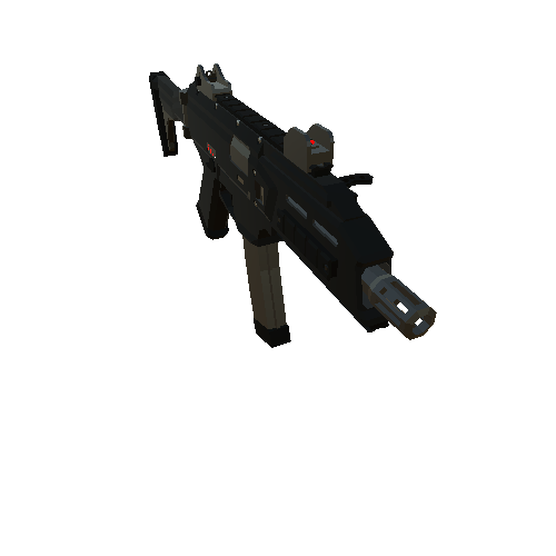 SMG_01 PolyGun Modern SMG Pack