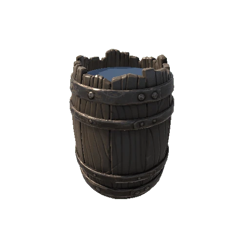 StylizedBarrel_ReplaceableTop_Weathered