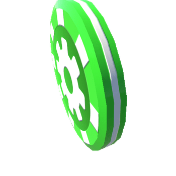 CoinHigh-GreenWhiteFlatDesignedOutlineWhite-Cog