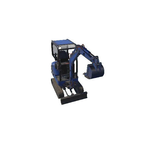 Excavator_PaintBlue