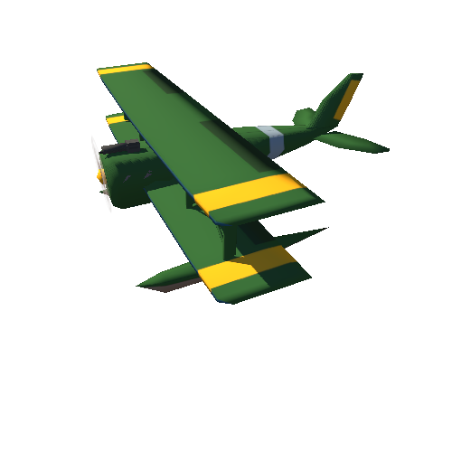 Prefab_LowPolyPlanes_Premade_Green_1