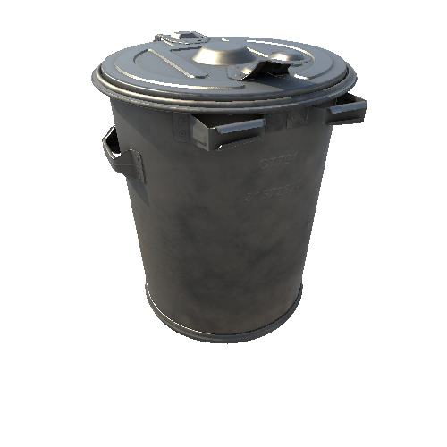 Bin_Metal_Round_Short_Plain_Enclosed