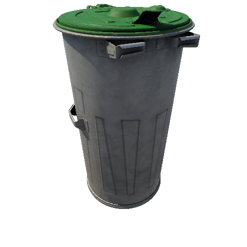 Bin_Metal_Round_Tall_Painted_Green_Assembly