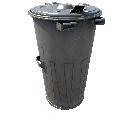 Bin_Metal_Round_Tall_Plain_Enclosed